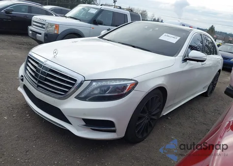 2014 Mercedes-Benz S 550 4Matic from USA, damaged, VIN WDDUG8FB9EA030819